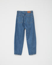 Hemp/cotton straight jeans