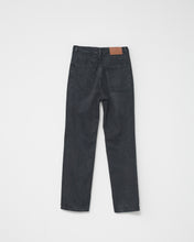 Hemp/cotton straight jeans