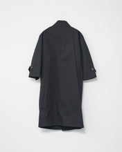 Fine wool long shirt dress.