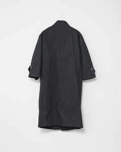 Fine wool long shirt dress.