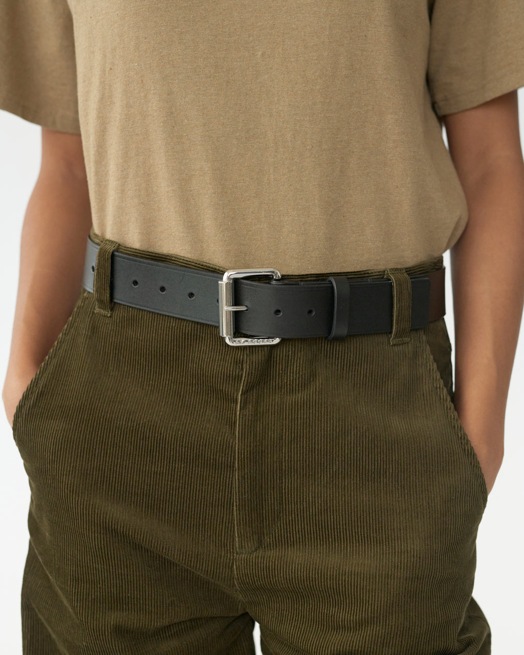Tärnsjö leather belt - wide