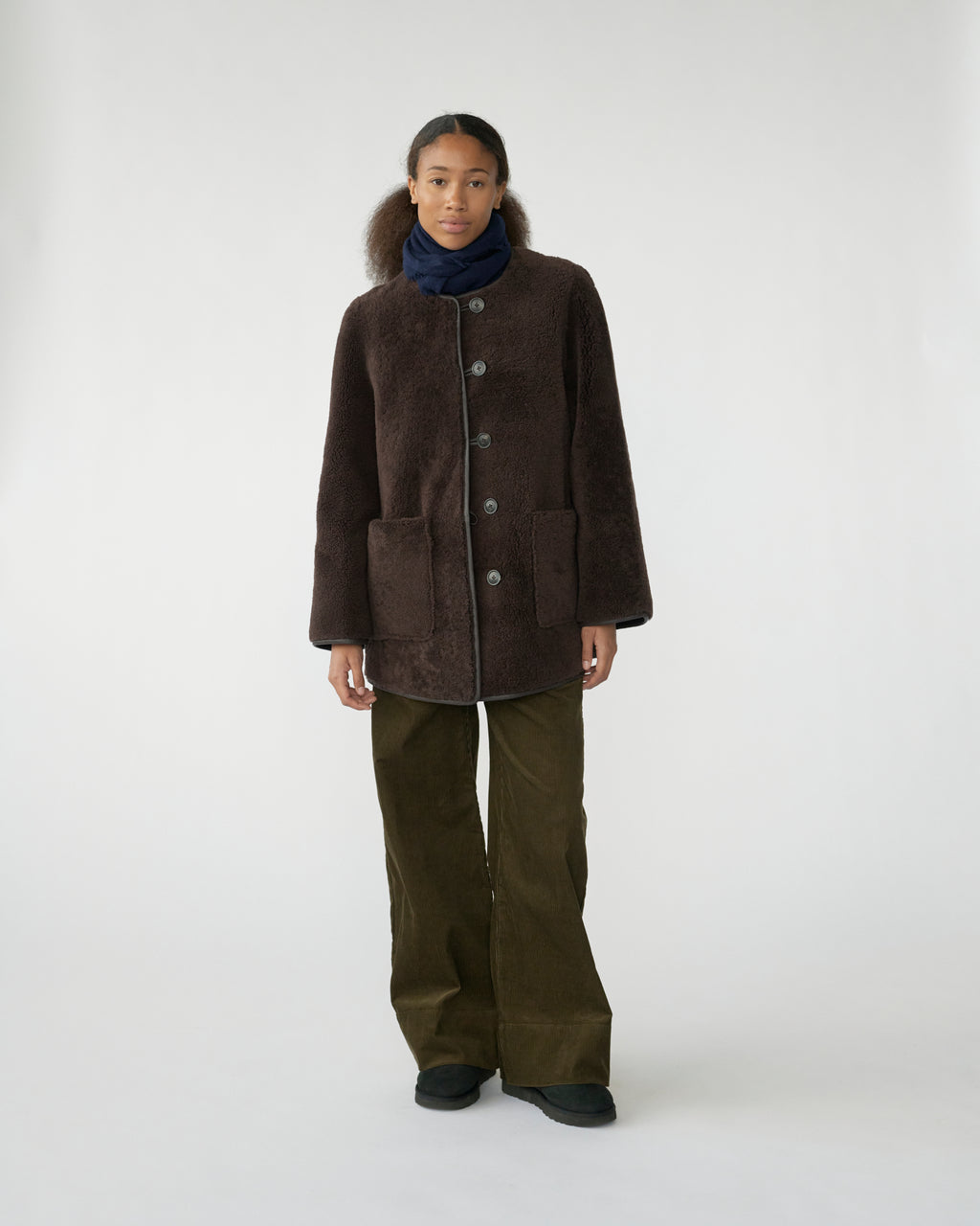 Shearling Reversible Coat