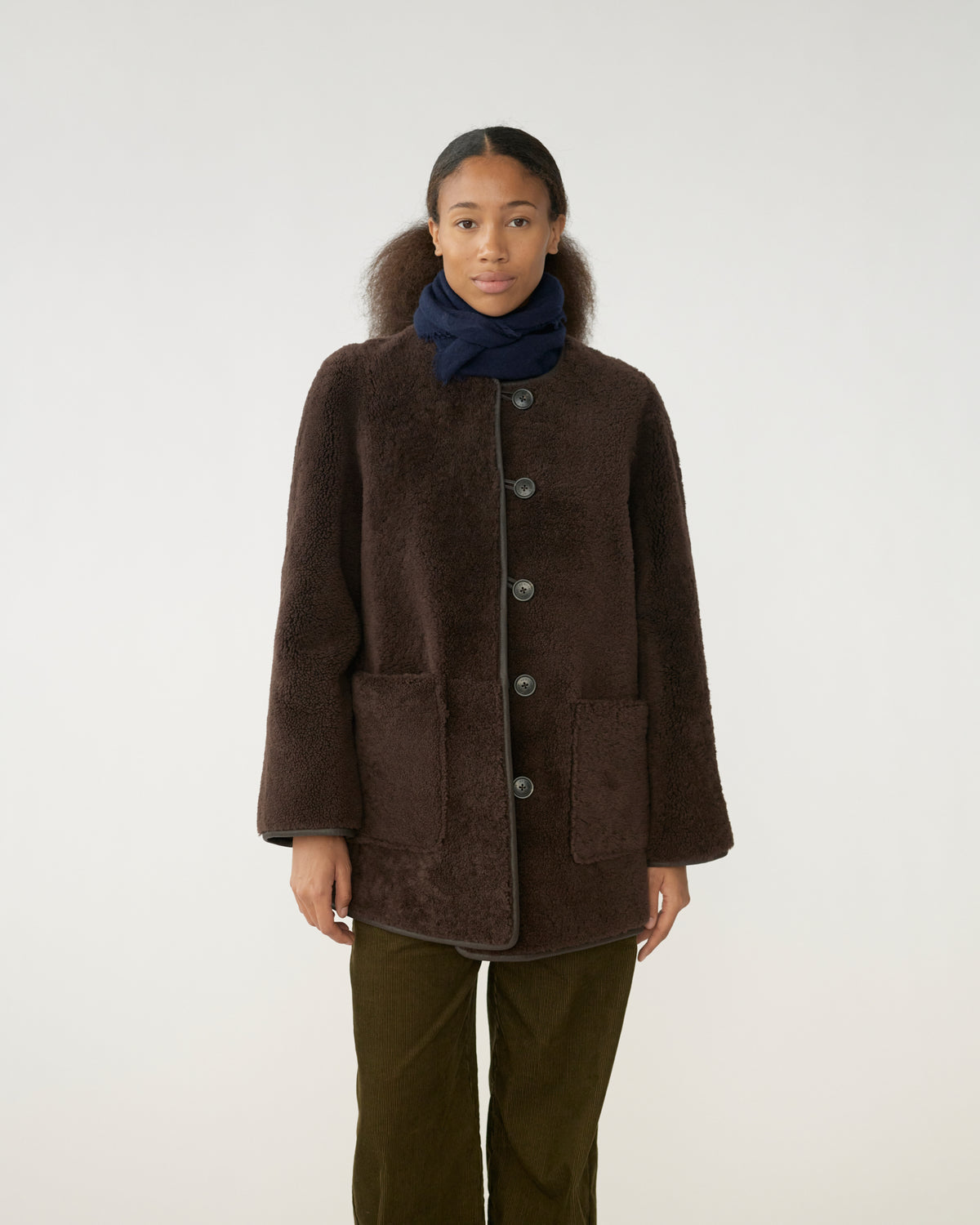 Shearling Reversible Coat