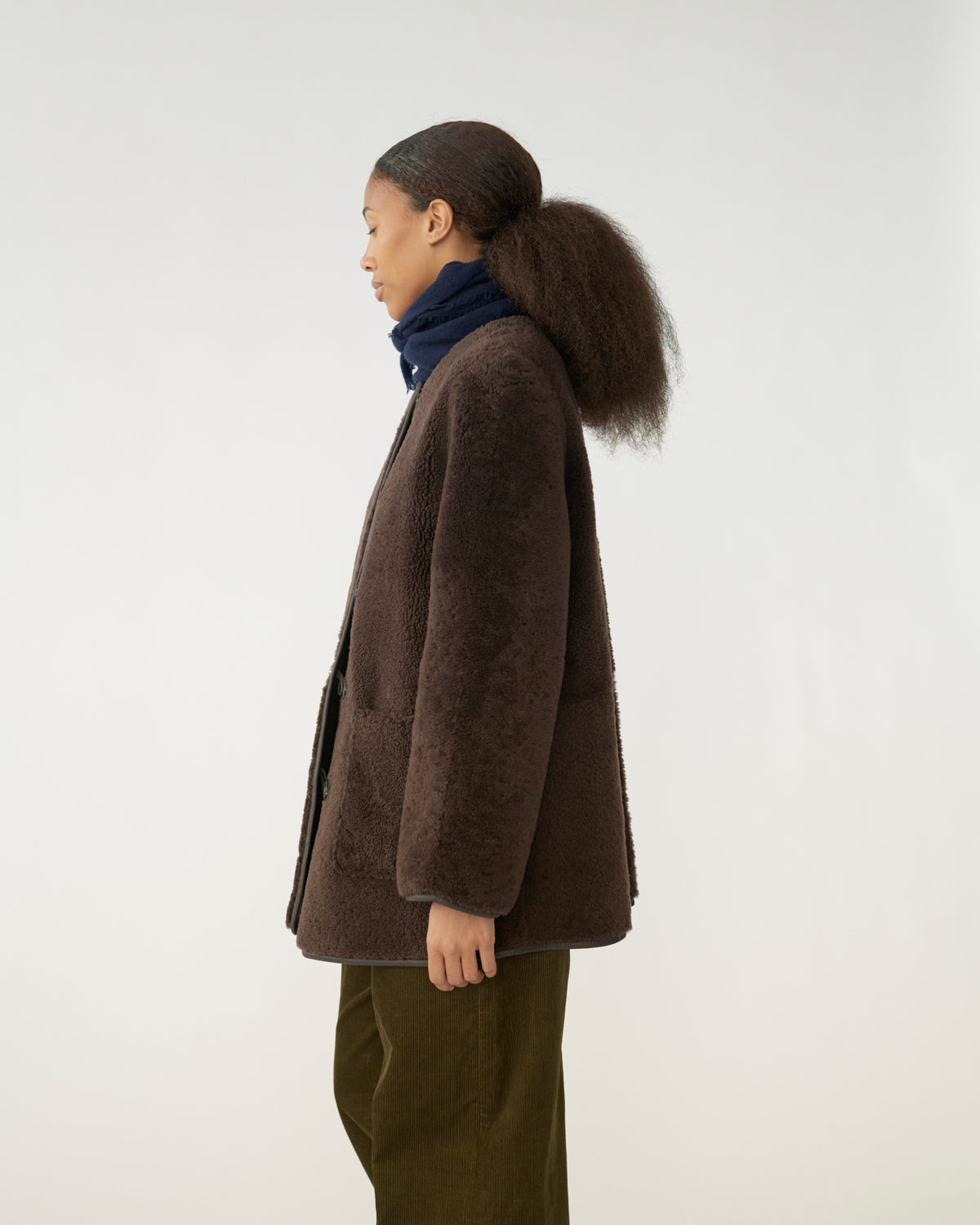 Shearling Reversible Coat