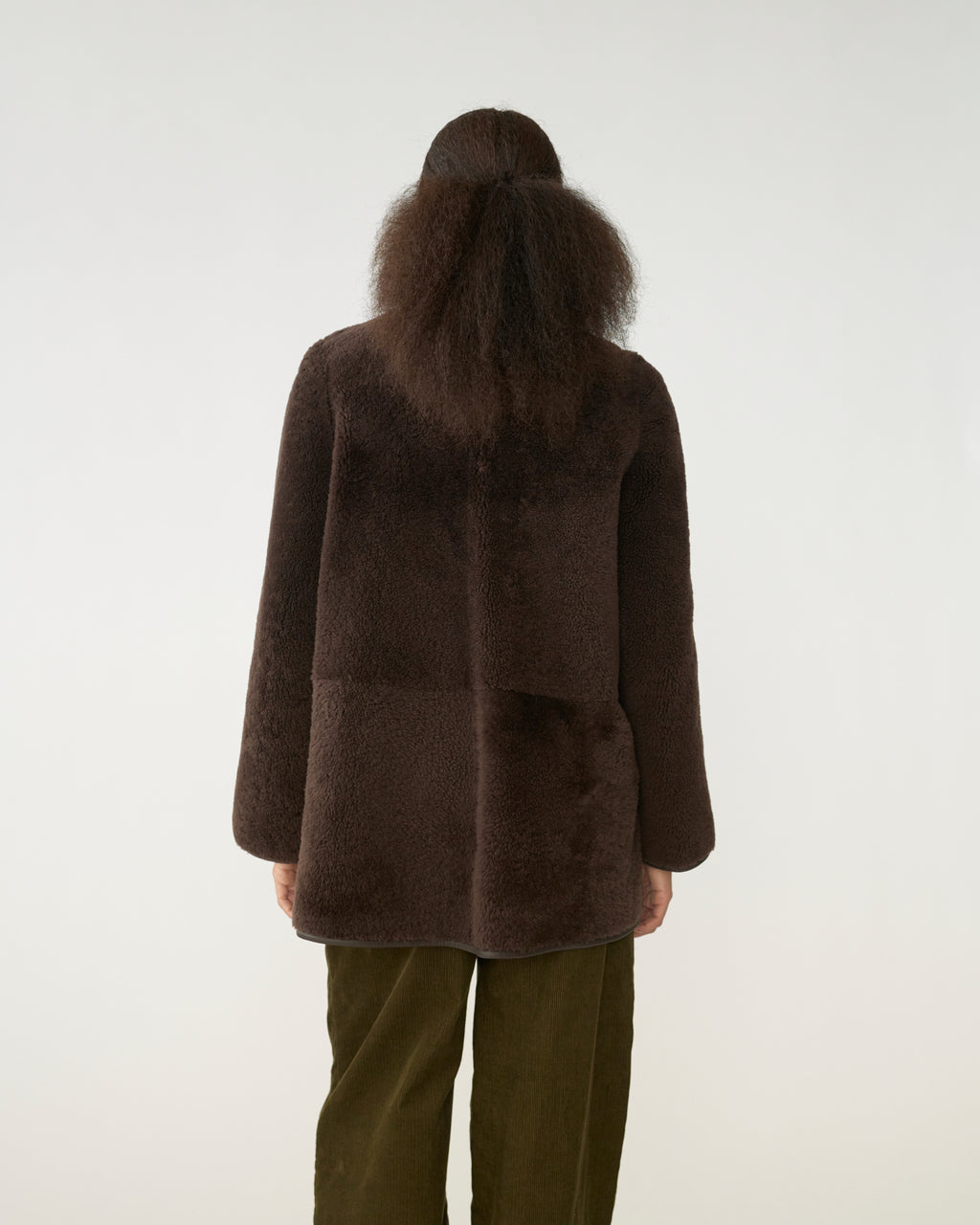 Shearling Reversible Coat