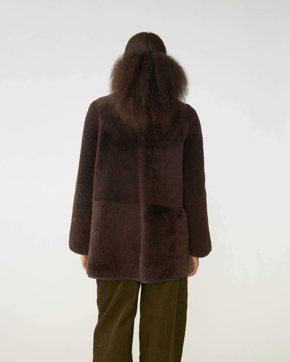 Shearling Reversible Coat