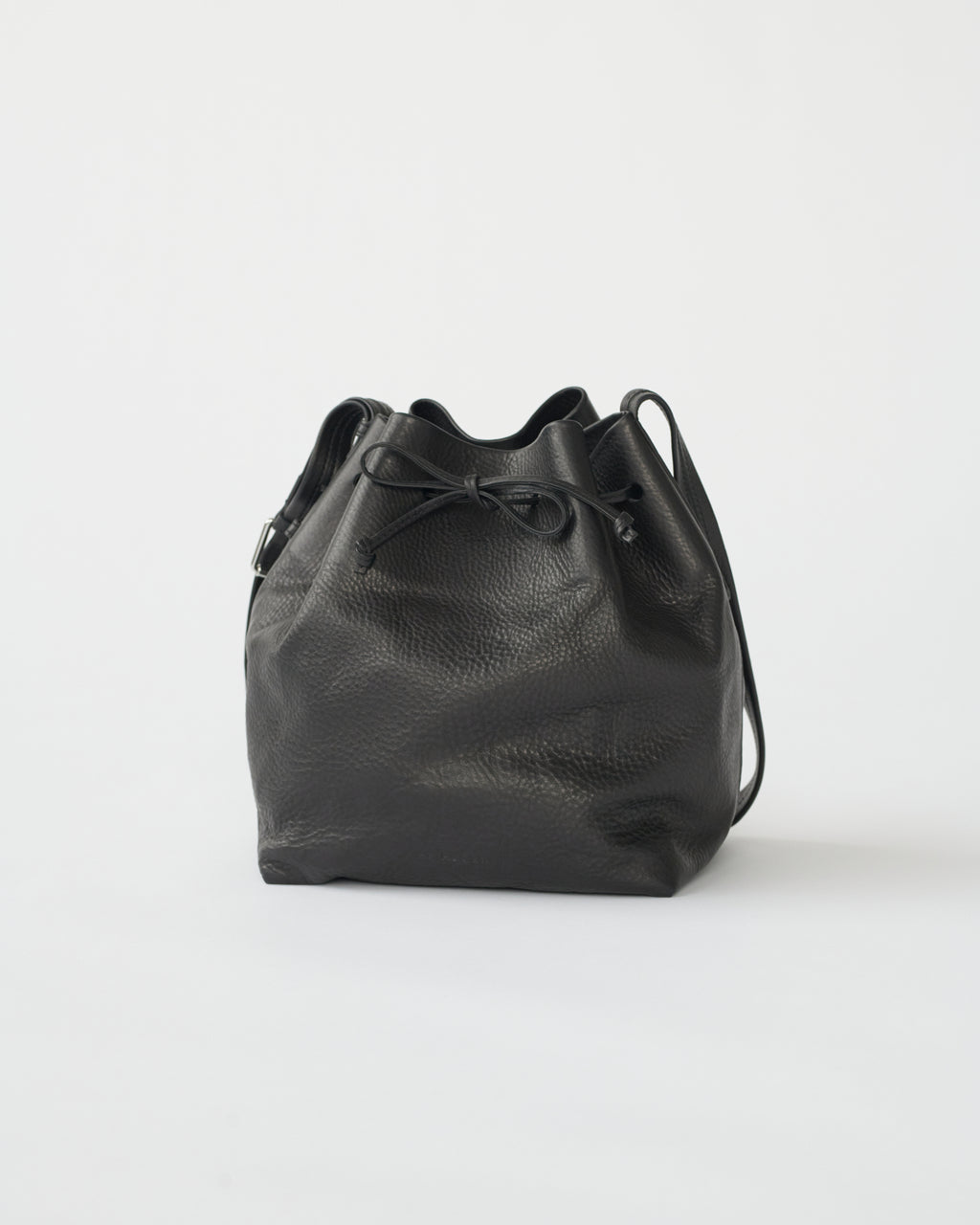 Full Grain Leather Bucket Bag