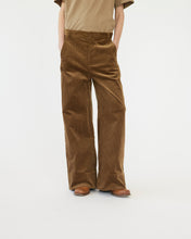 Corduroy Wide Pants tobacco
