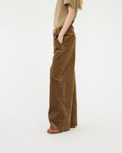 Corduroy Wide Pants tobacco