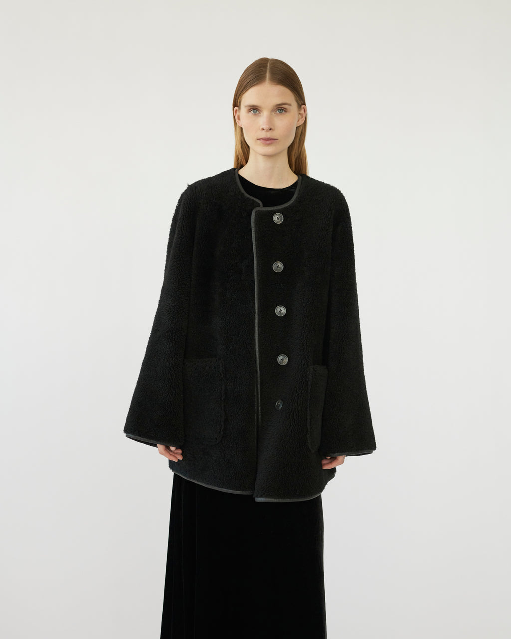 Shearling Reversible Coat