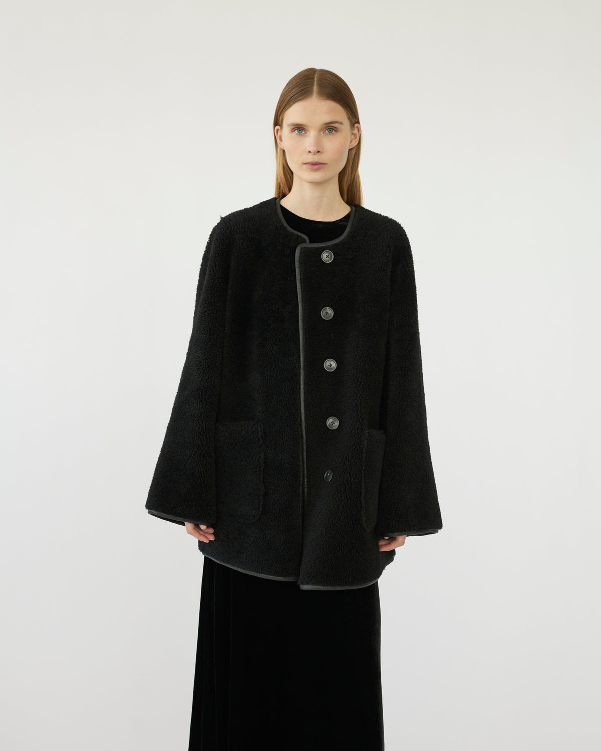 Shearling Reversible Coat