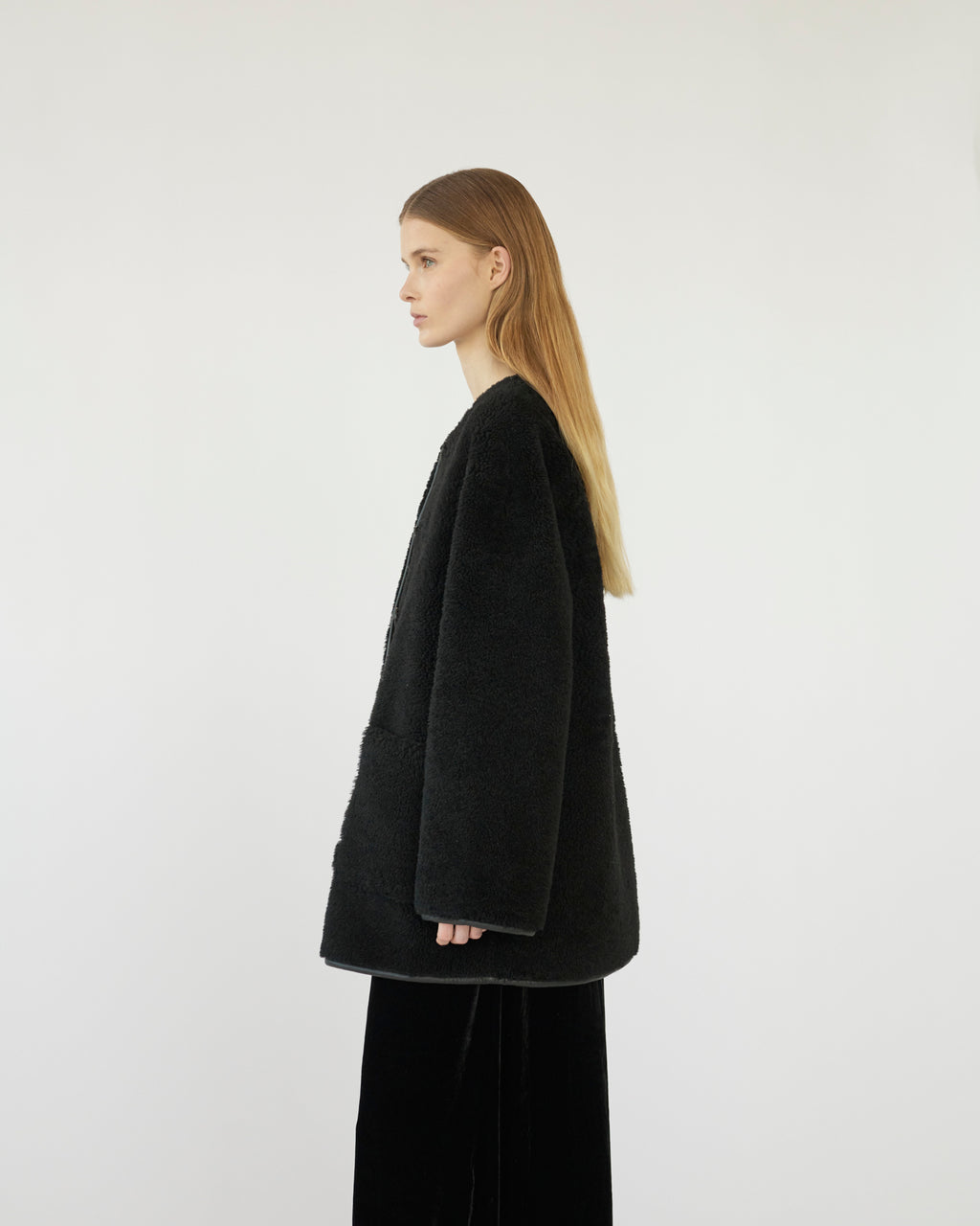 Shearling Reversible Coat