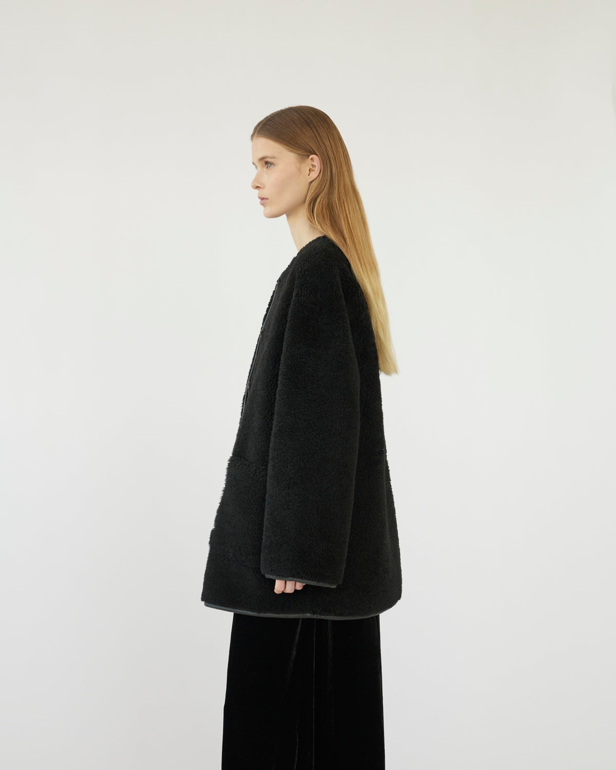 Shearling Reversible Coat