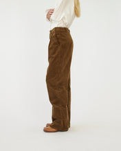 Corduroy trousers Tobacco