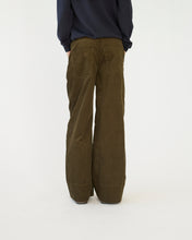 Corduroy Wide Pants olive
