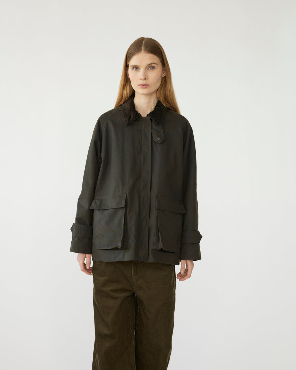 Oilskin Jacket Brown