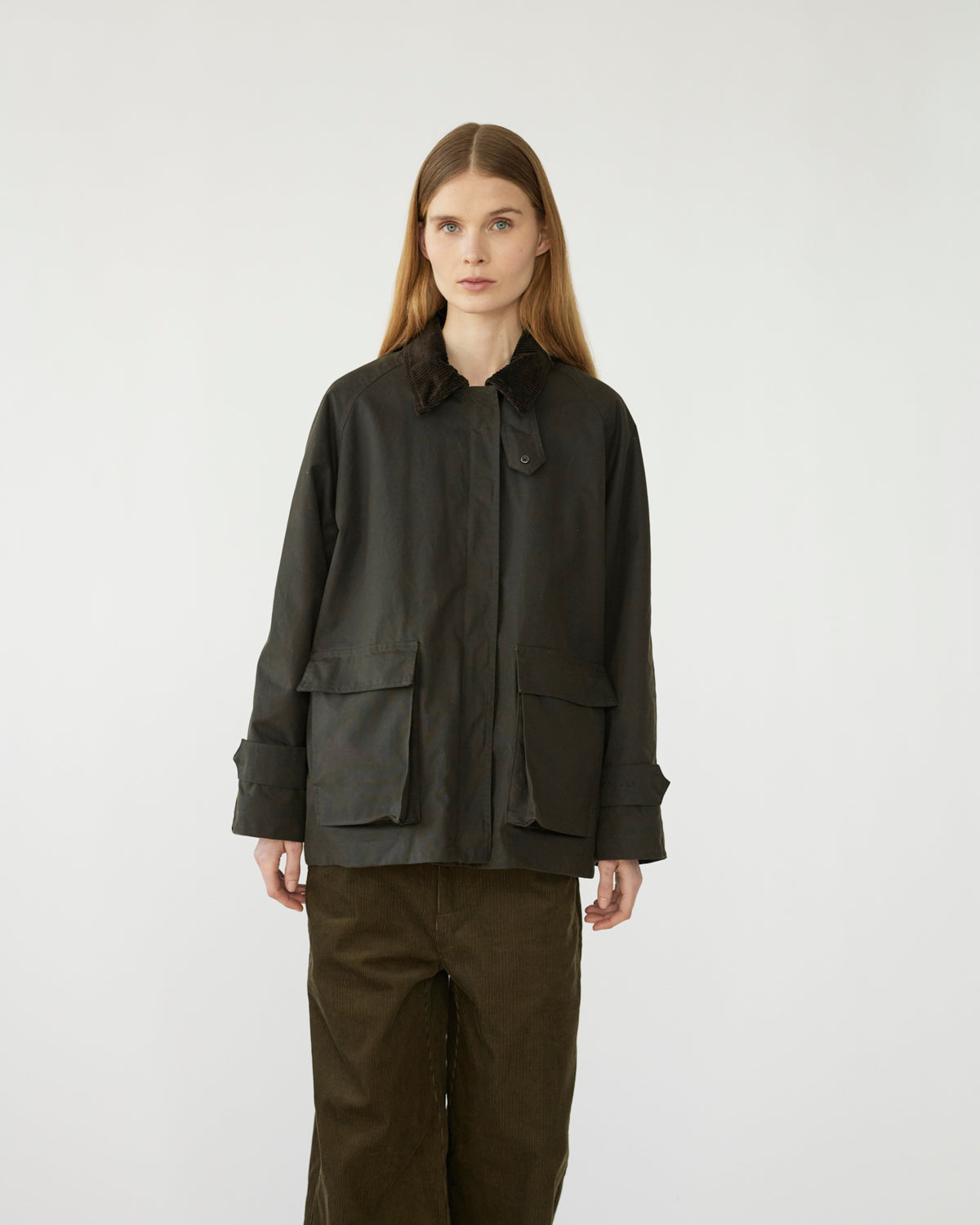 Oilskin Jacket Brown