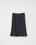 Navy skirt on a white background