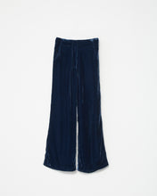 Silk Velvet Flared Pants