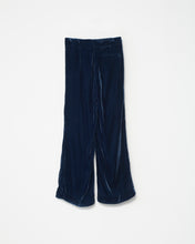 Silk Velvet Flared Pants