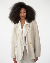 Linen Oversized Blazer