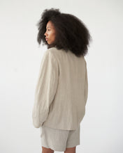 Linen Oversized Blazer