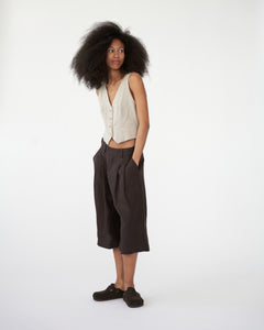 Linen vest