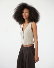 Linen vest
