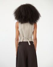 Linen vest