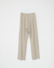 Linen Box Trousers