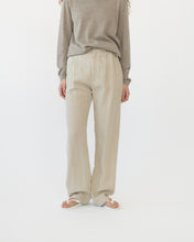 Linen Box Trousers