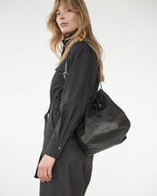 Full Grain Leather Bucket Bag