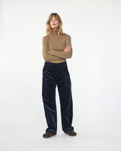 Corduroy box trousers