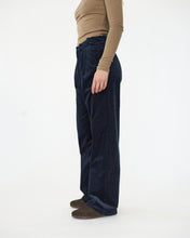 Corduroy box trousers