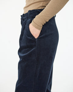 Corduroy box trousers