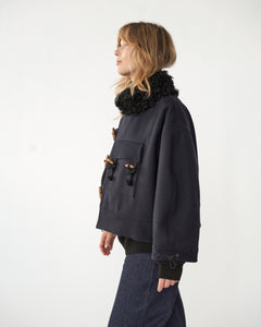 Heavy wool officer jacket