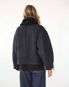 Heavy wool officer jacket