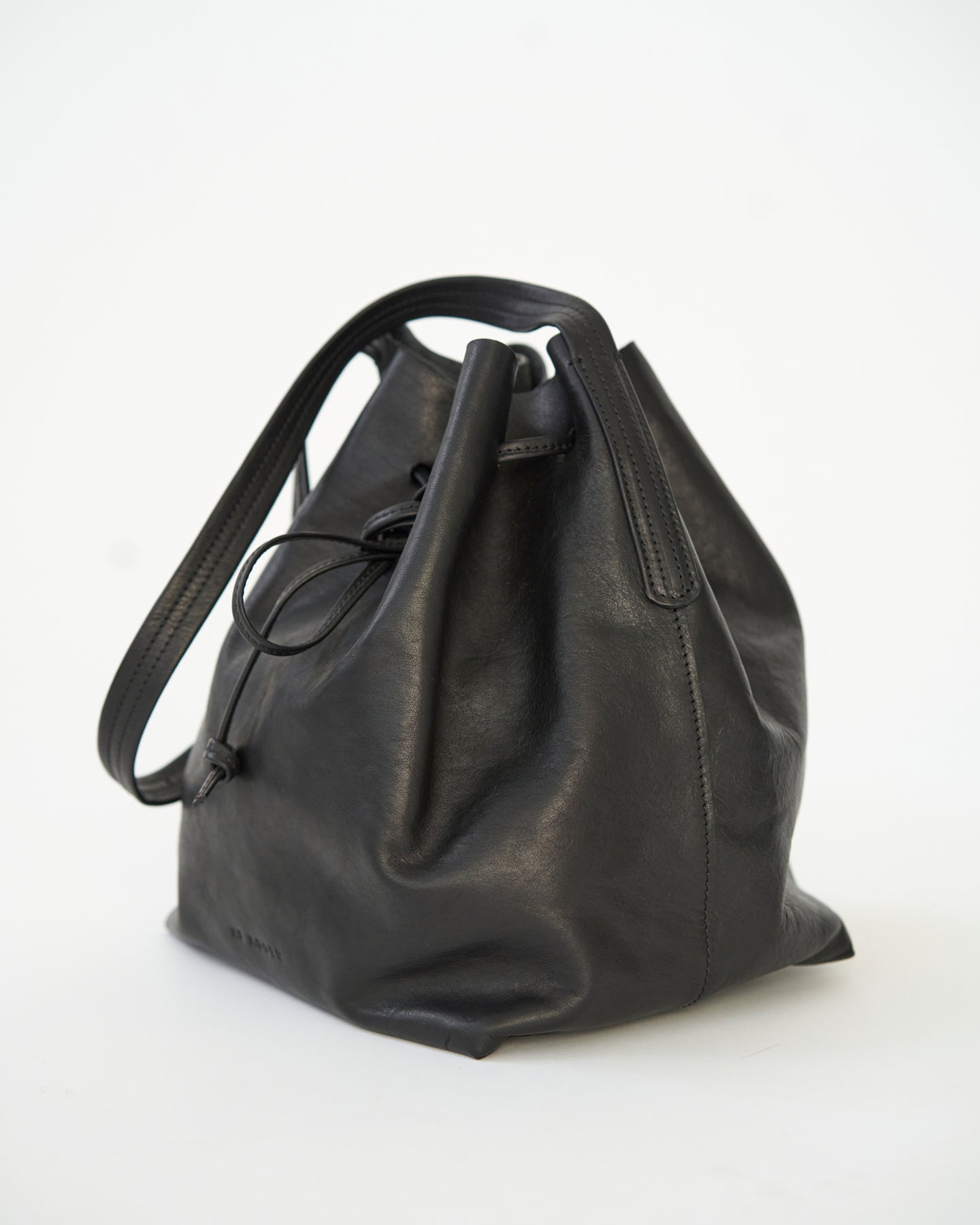 Full Grain Leather Bucket Bag