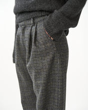 Shetland Wool Wide Box Trousers