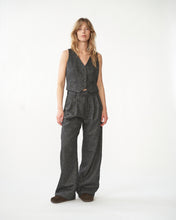 Shetland Wool Wide Box Trousers