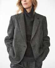 Shetland Wool Oversize Blazer