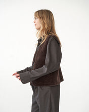 Shearling vest