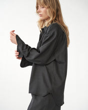 Fine Wool Oversize Shirt