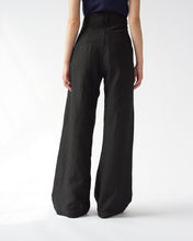 Linen Wide Box Trousers