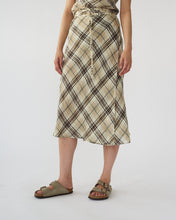 Light Linen Wrap Skirt