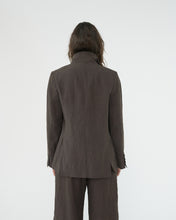 Linen Straight Blazer