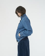 Hemp/cotton denim jacket