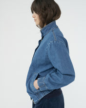 Hemp/cotton denim jacket