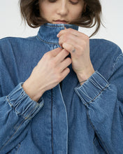 Hemp/cotton denim jacket