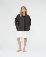 waxed cotton mac jacket